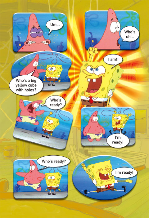  SpongeBob English Comic Book(1) Help Wanted 