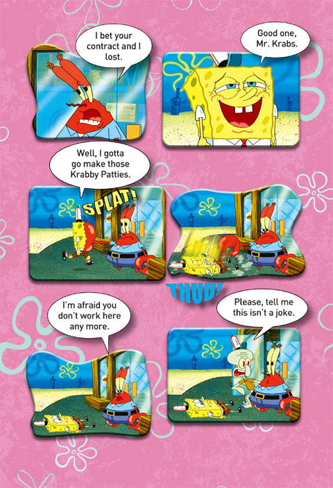  SpongeBob English Comic Book (11) Come to papa! 