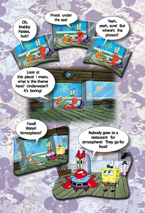  SpongeBob English Comic Book(14) Mr.Krabs, I have an idea! 