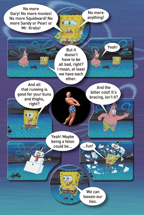  SpongeBob English Comic Book(29) Look what l've got! 