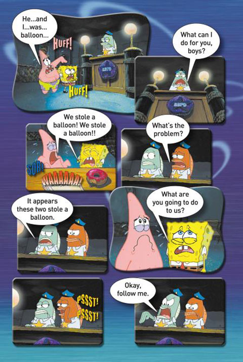  SpongeBob English Comic Book(30) What are you going to do to us? 