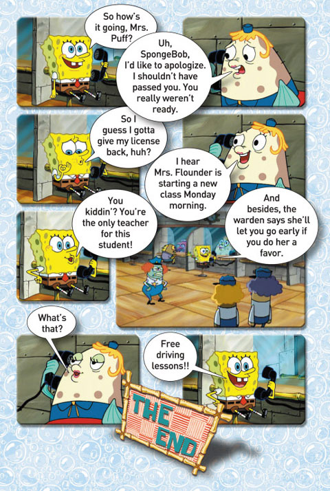  SpongeBob English Comic Book(32) See what? 