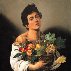  카라바조 ‘과일 바구니를 든 소년’(1593~1594년)