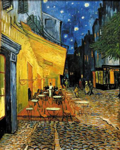 	빈센트 반 고흐의 ‘밤의 카페 테라스’(1888년)