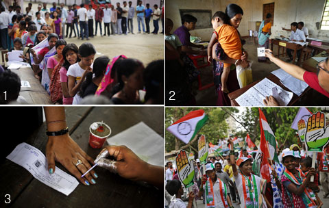 [국제뉴스] 유권자 8억명·투표소 93만개…  인도, 지상 최대의 민주주의 축제