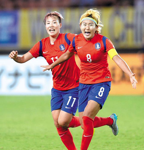 [동아시안컵] 女축구, 일본에 역전승… 우승까지 북한만 남았다