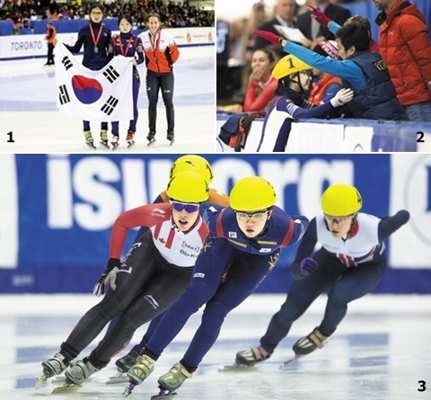 세계 무대 휘젓는 한국 쇼트트랙 투톱  최민정 3관왕, 심석희 2관왕